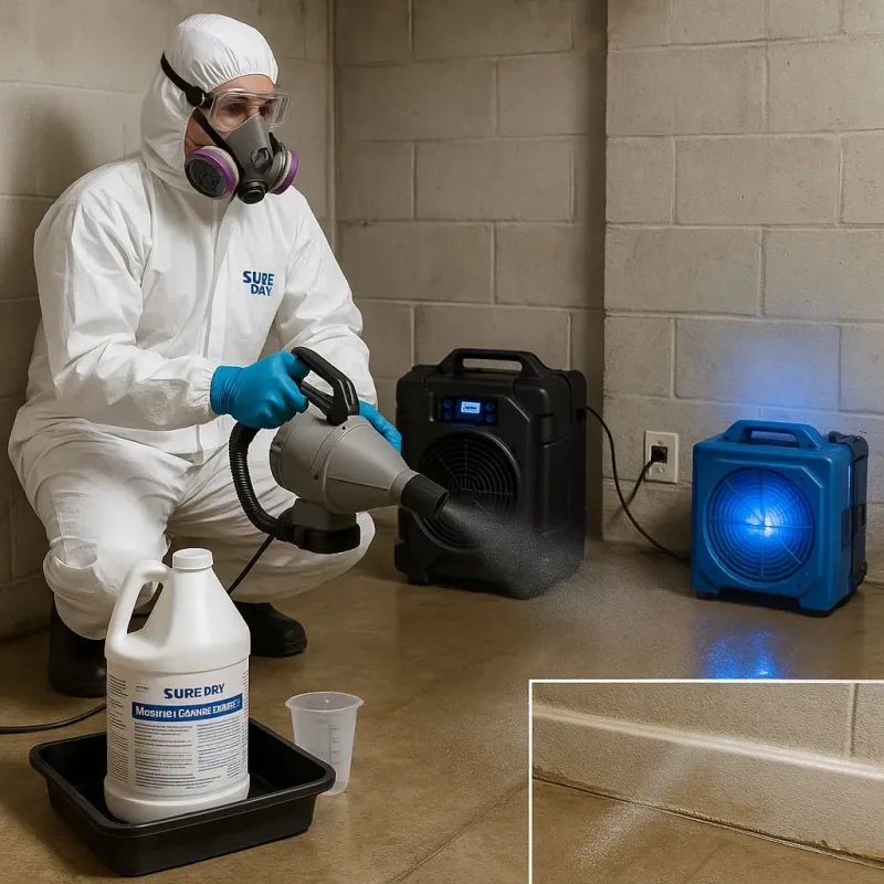 Sanitization and Odor Removal process in Santa Rosa County, FL