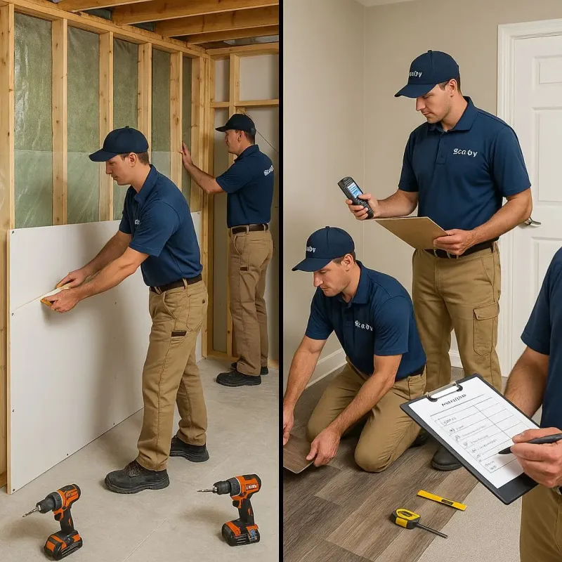 Repairs and Reconstruction process in Santa Rosa County, FL