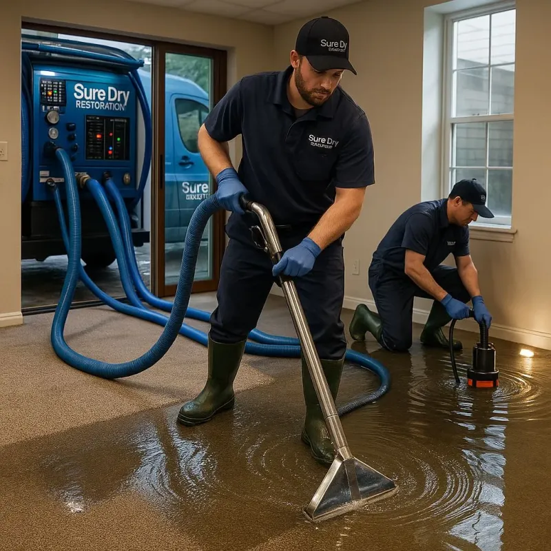 Water Extraction and Removal process in Santa Rosa County, FL